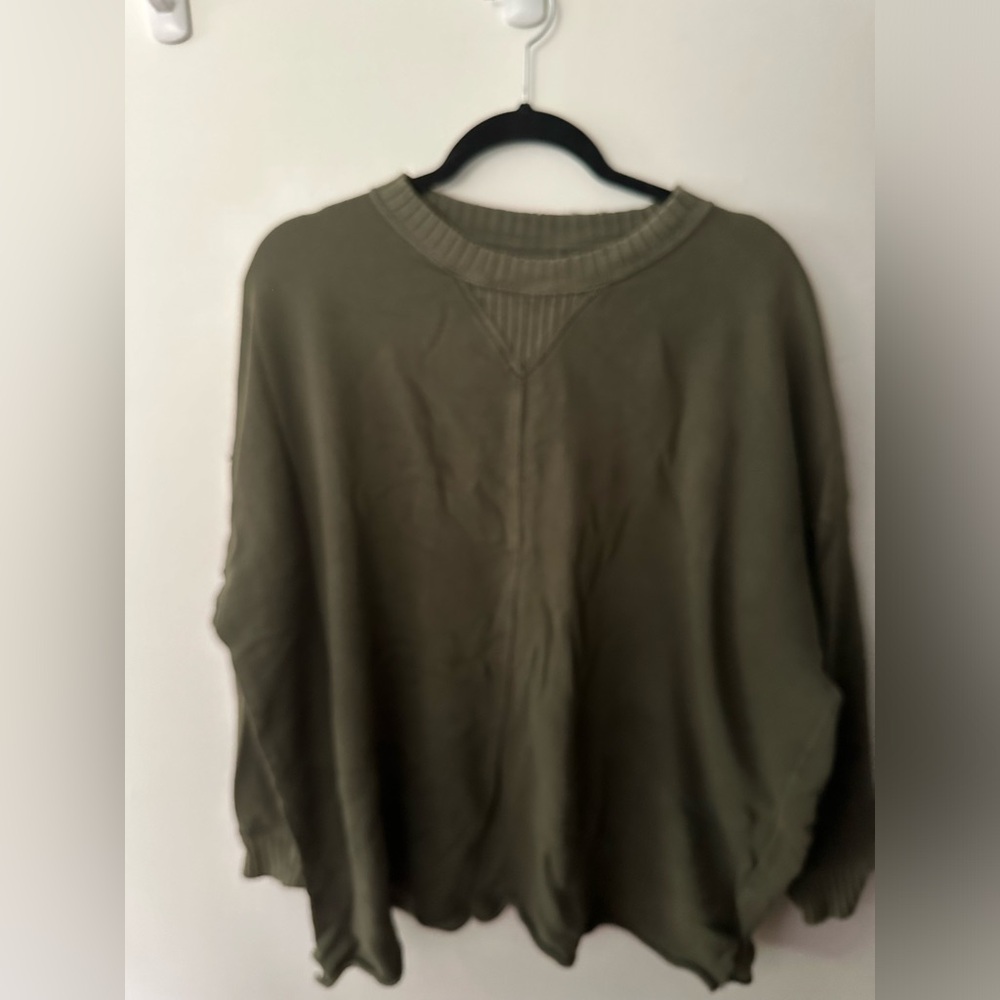 Aerie Down-To-Earth Oversized Sweatshirt